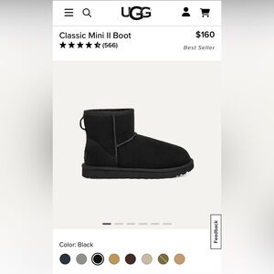 UGG Classic Mini II Boot - Black